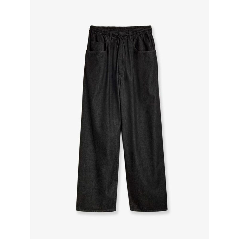 Adidas Y-3 Men Black Denim Trousers